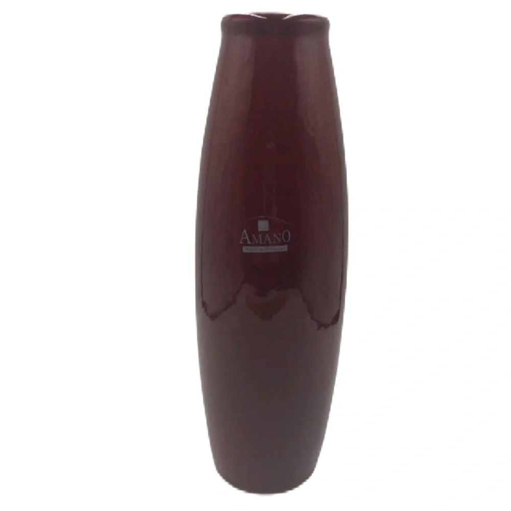 AMANO Made in Germany Scheurich RARE Red Oxblood Vase Pier 1 Imports Décor